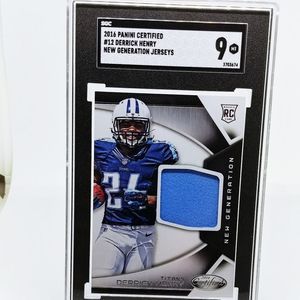 2016 PANINI CERTIFIED #12 DERRICK HENRY SGC 9